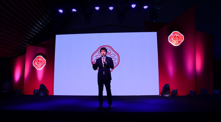 Tổng Giám đốc Shiseido Việt Nam phát biểu khai mạc