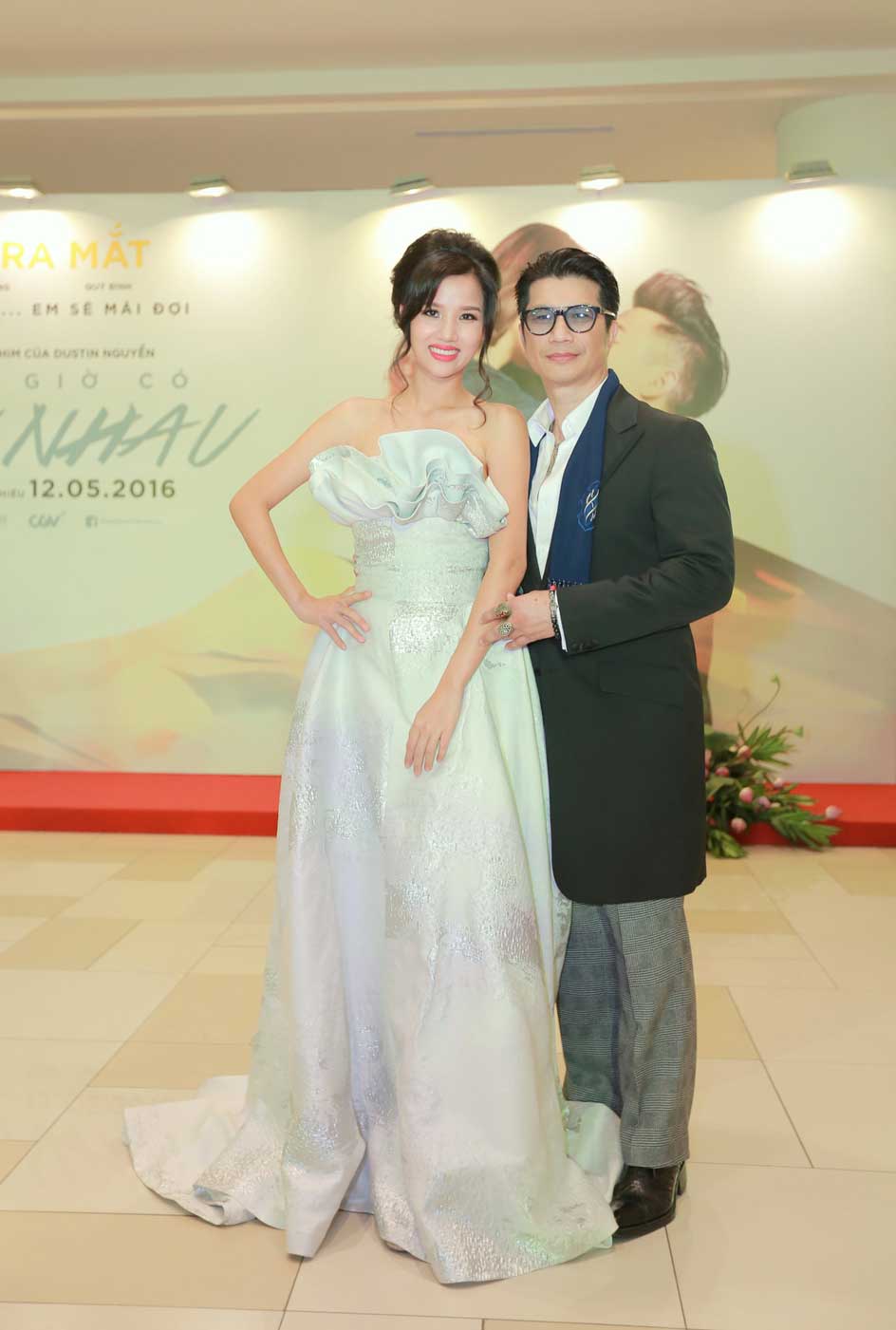 Vợ chồng đạo diễn Dustin Nguyễn