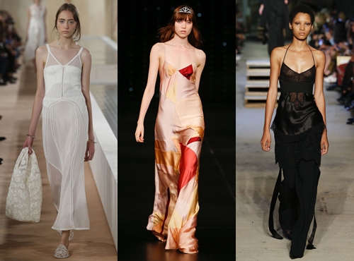 Balenciaga, Saint Laurent hay Givenchy... tung ra những thiết kế váy ngủ đẳng cấp cho mùa Xuân Hè 2016.