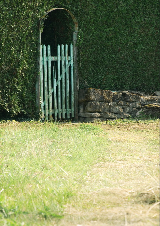 Footpath and gate