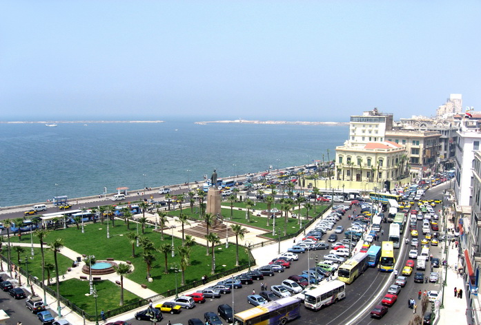 Thành phố Alexandria bên bờ Địa Trung Hải