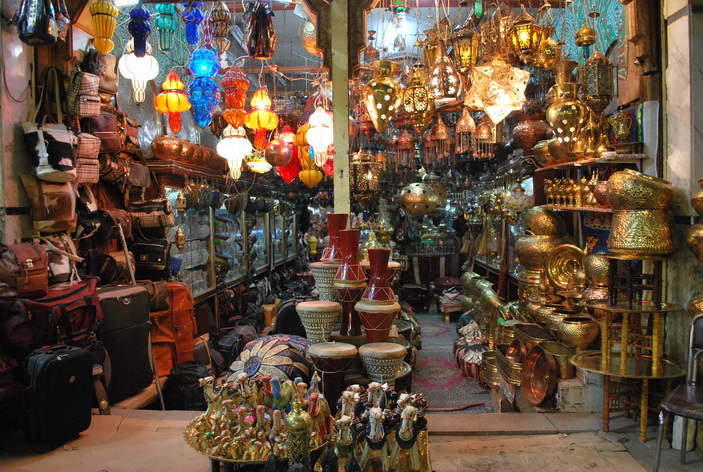  Chợ cổ Khan El Khaliah Bazzaz - Cairo