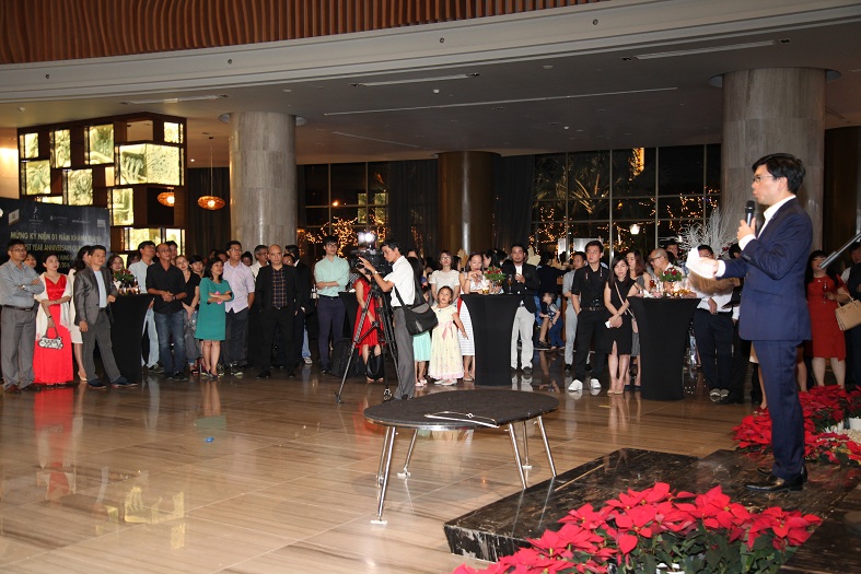 Khách sạn chào đón 250 vị khách quý cùng hơn 40 cơ quan báo đài đến tham dự.