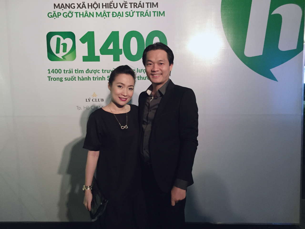 Vợ chồng ông Nguyễn Công Minh, Founder & CEO Tạp chí NỮ DOANH NHÂN và bà Jenni Võ.