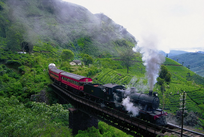 Ngắm Nuwara Eliya qua khung cửa tàu lửa