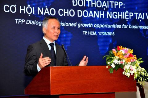 Thứ trưởng Trần Quốc Khánh - Trưởng đoàn đàm phán TPP Việt Nam.