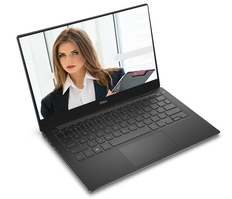 XPS 13 trang bị màn hình QHD cực rõ nét.