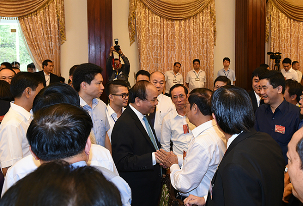 Thủ tướng Nguyễn Xuân Phúc tại hội nghị