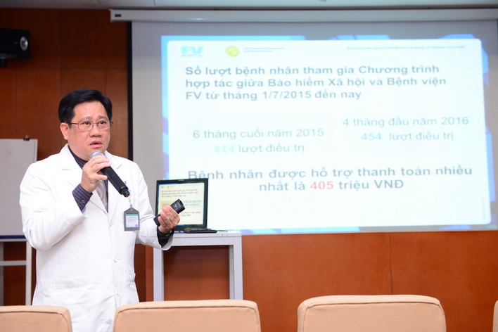 Bác sĩ Võ Kim Điền, Trưởng Khoa Ung Bướu – Bệnh viện FV.