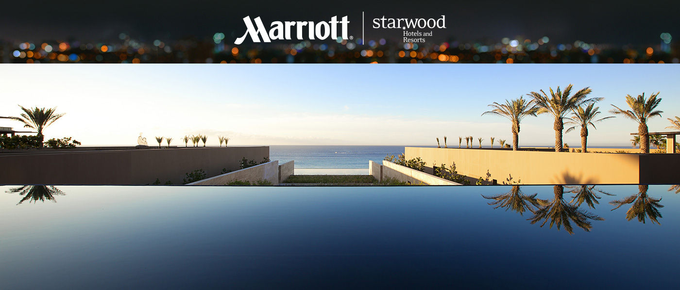 Thư thông báo về vụ sáp nhập của Chủ tịch Marriott Arne Sorenson trên trang chủ của Tập đoàn này.