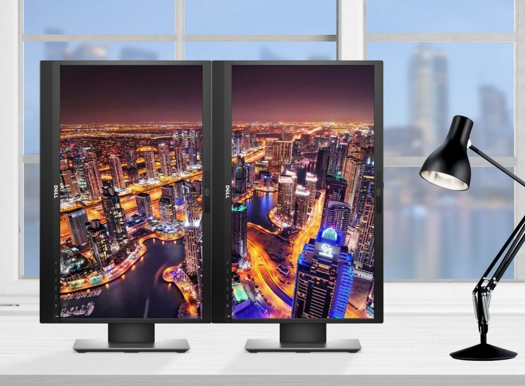 Product image of the Dell Monitor P2418HZ Extended. Dell 24 Video Conferencing Monitor.