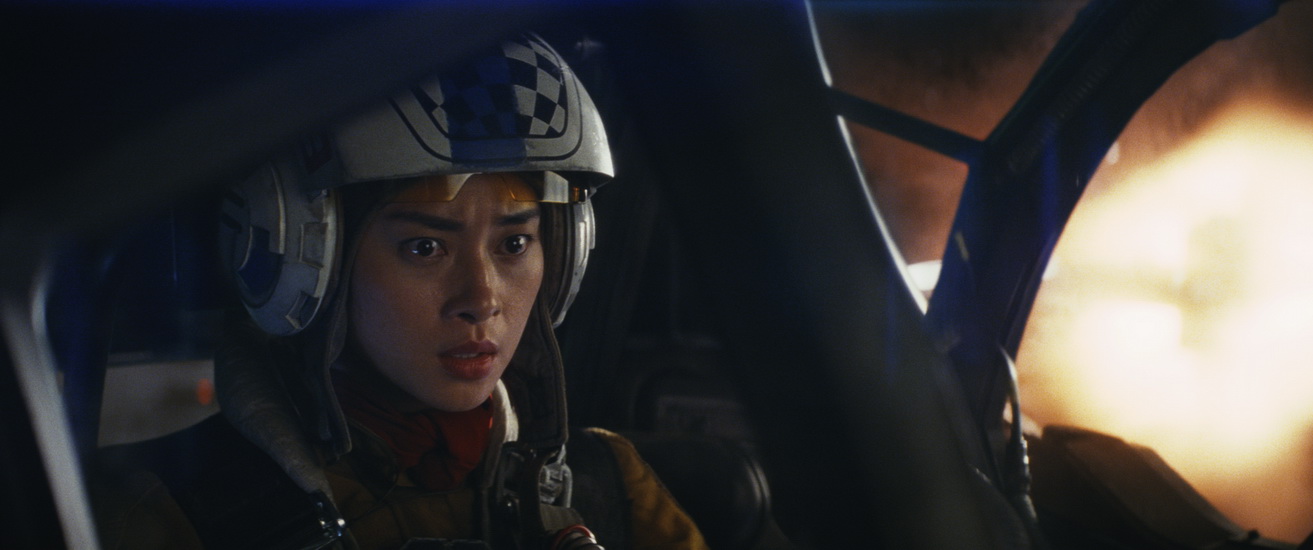 Veronica Ngo is Gunner Paige in THE LAST JEDI.