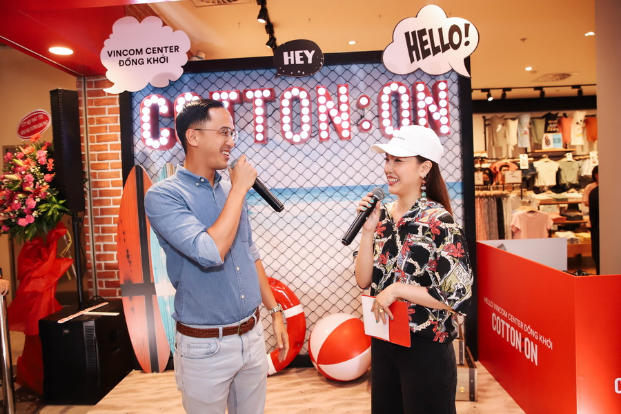 Cotton On khai trương Vincom Đồng Khởi Louis Nguyễn