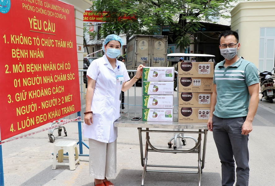 Nestlé Việt Nam hỗ trợ y tế tuyến đầu chống dịch Covid-19