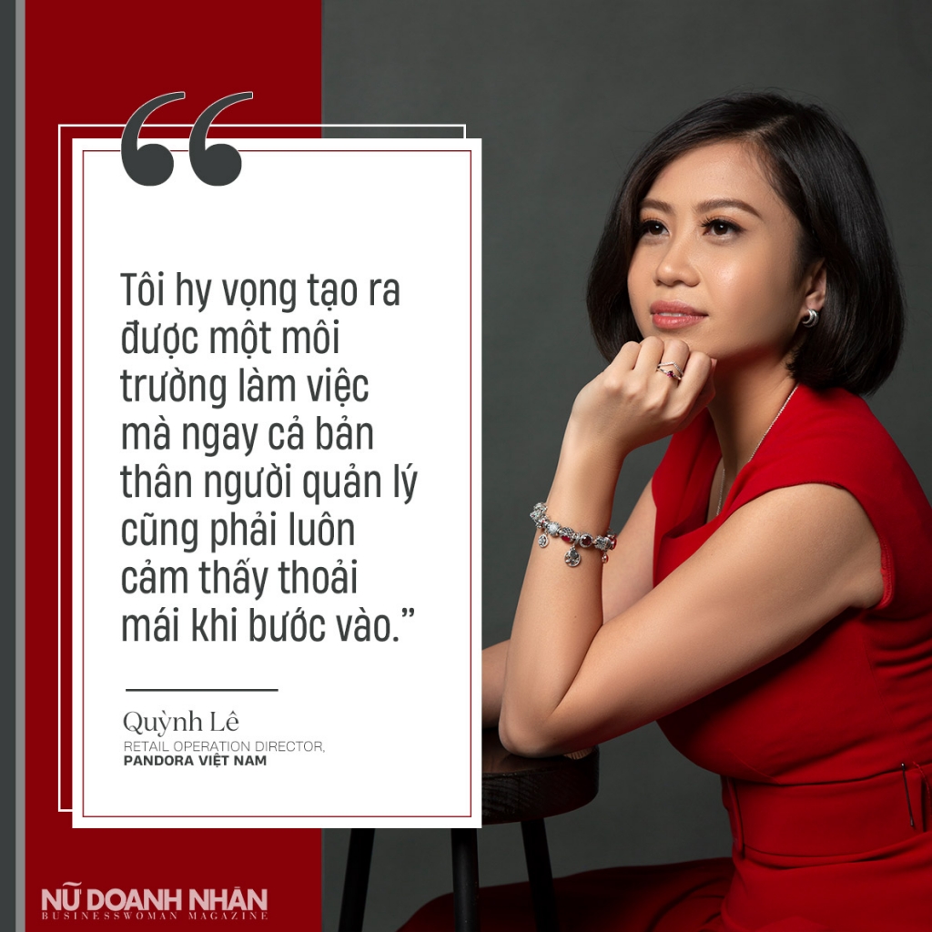 phỏng vấn nữ doanh nhân Quỳnh Lê Giám Đốc Điều Hành Bán lẻ Pandora Vietnam
