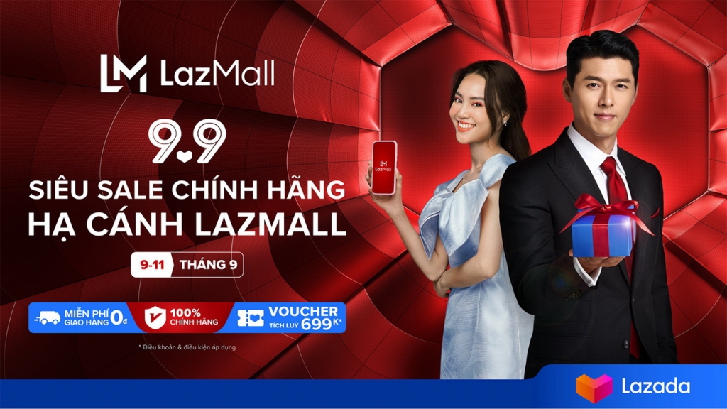 Lazada công bố tài tử Hyun Bin trở thành đại sứ khu vực của Lazmall