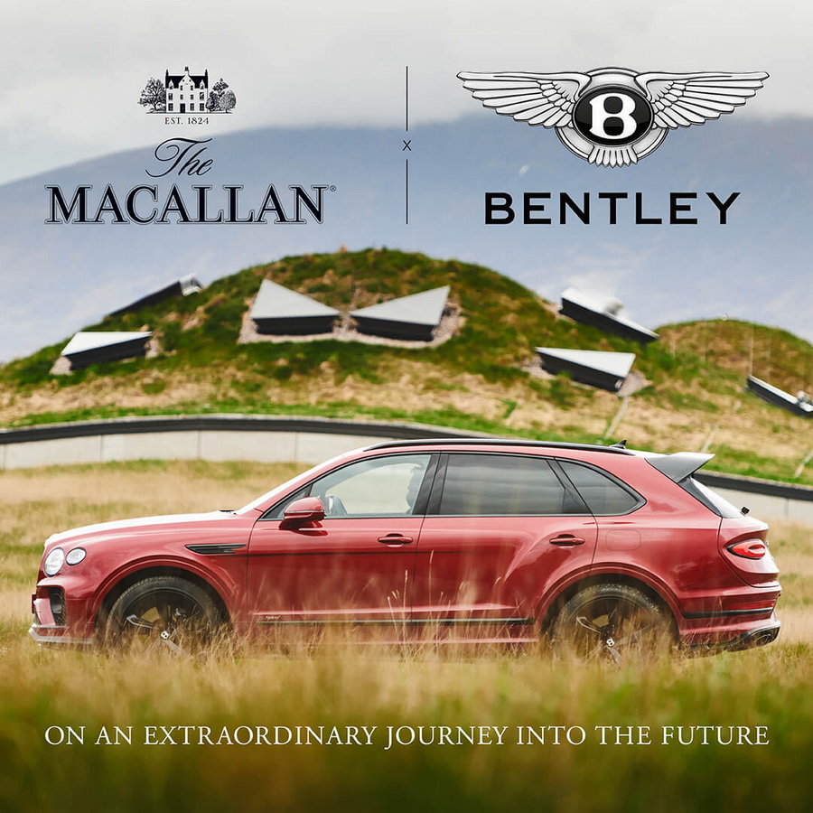 The Macallan và Bentley hợp tác ra mắt các sản phẩm bền vững