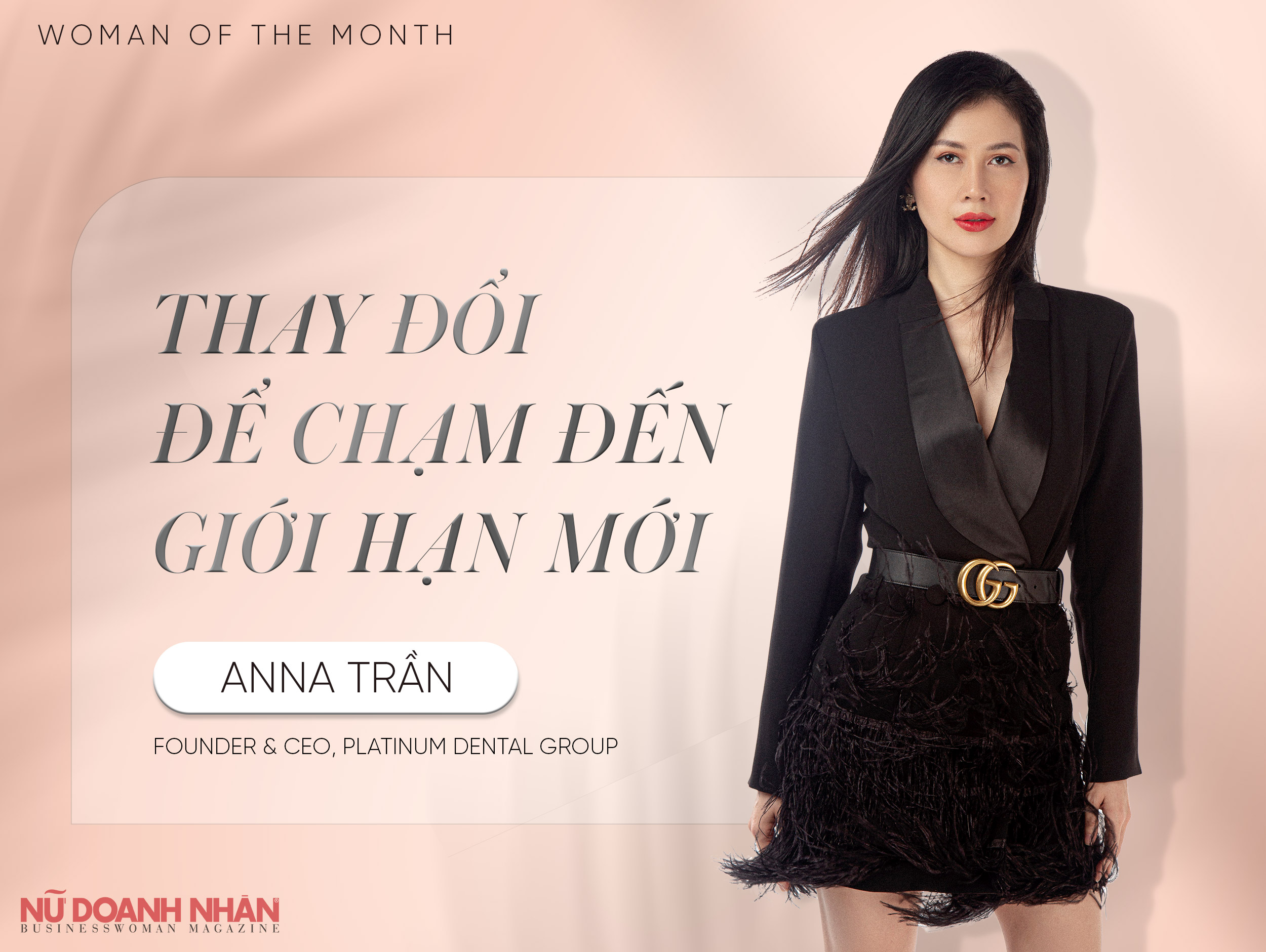 tạp chí nữ doanh nhân phỏng vấn nữ doanh nhân Anna Trần 