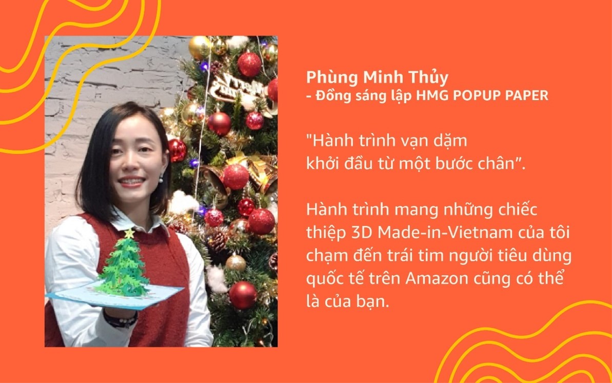 Hai nữ doanh nhân Việt Nam vươn ra biển lớn cùng Amazon