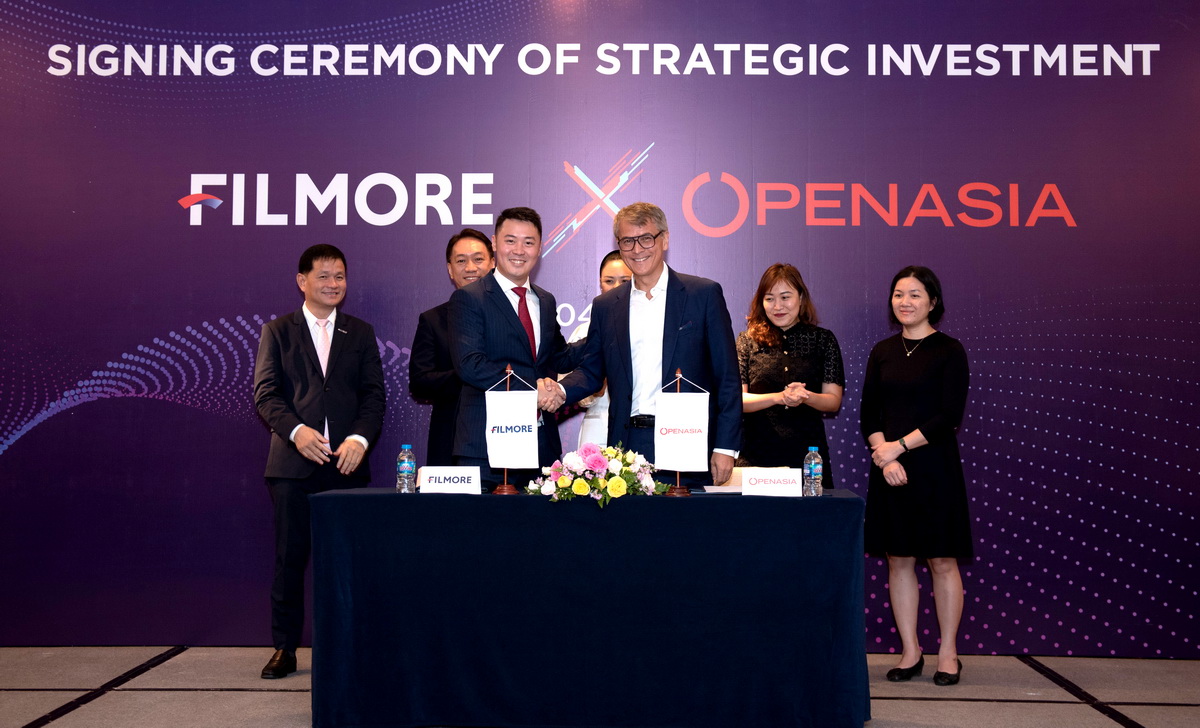Bất động sản Filmore Openasia công bố quan hệ đầu tư chiến lược