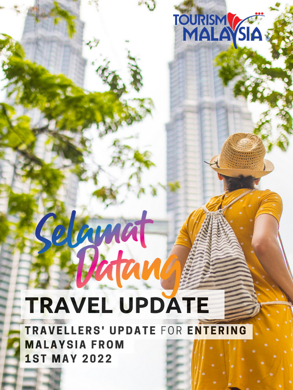 Malaysia nới lỏng xét nghiệm COVID-19 & bảo hiểm du lịch cho du khách