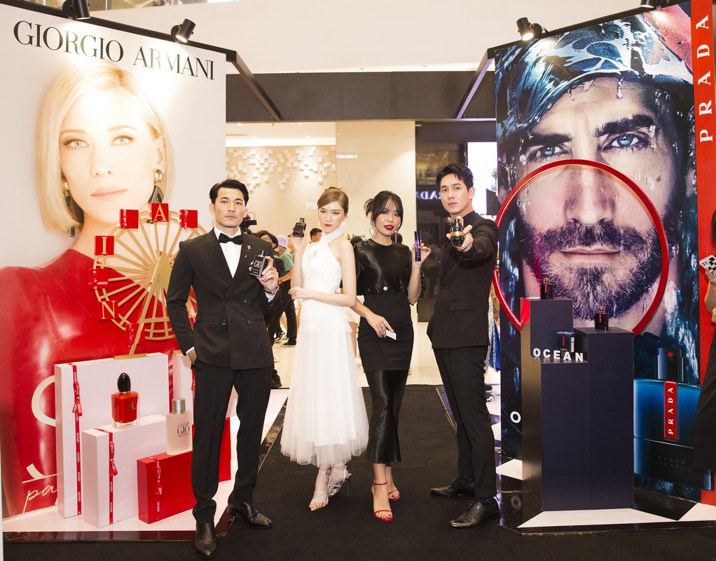 Nước hoa Armani, Prada, Mugler, Ralph Lauren, Viktor & Rolf chính thức ra mắt tại Việt Nam