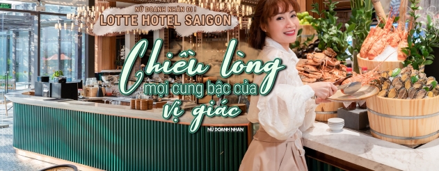 Lotte Hotel Saigon nu doanh nhan Jenni Vo review