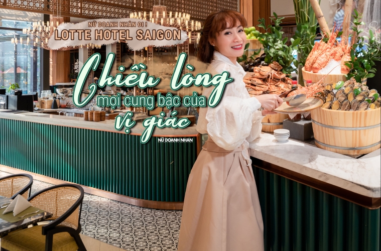 Lotte Hotel Saigon nu doanh nhan Jenni Vo review