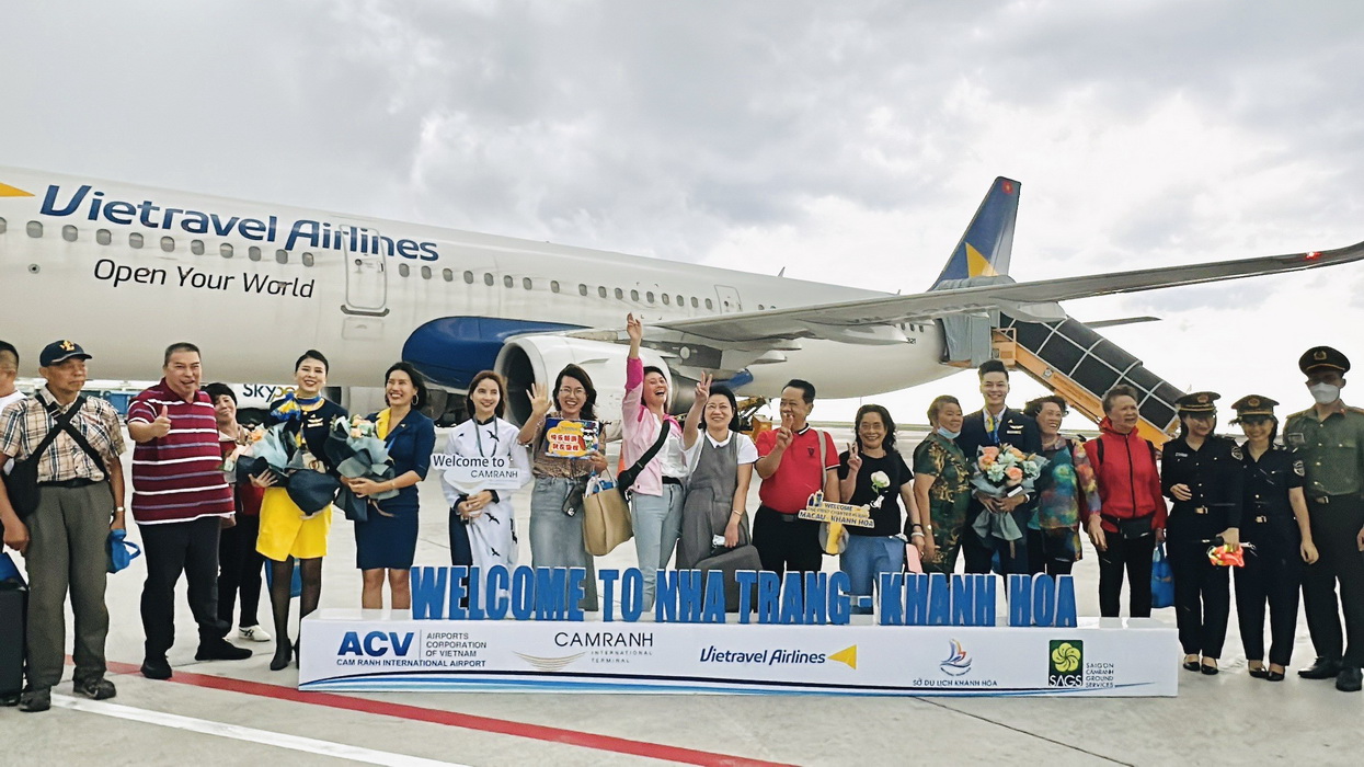 Vietravel Airlines khai thác đường bay với Ma Cao