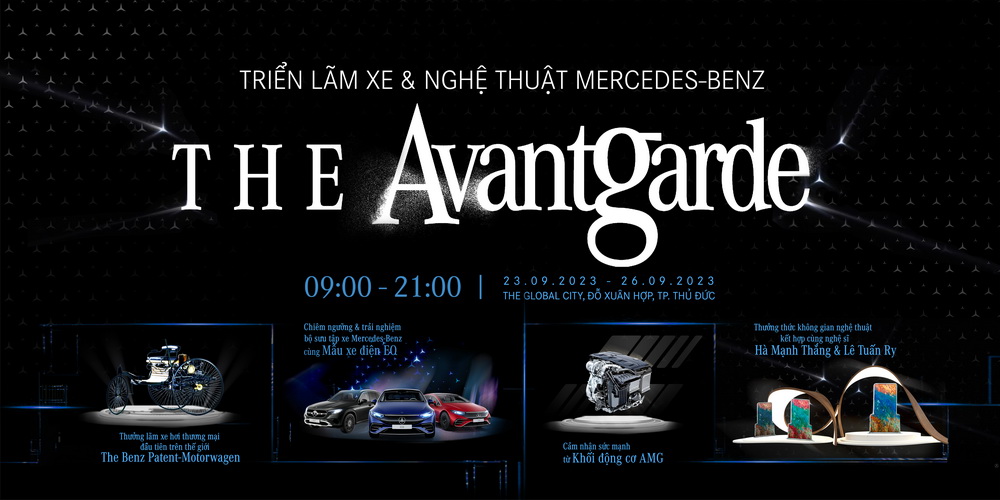 Triển lãm xe và nghệ thuật Mercedes-Benz The Avantgarde