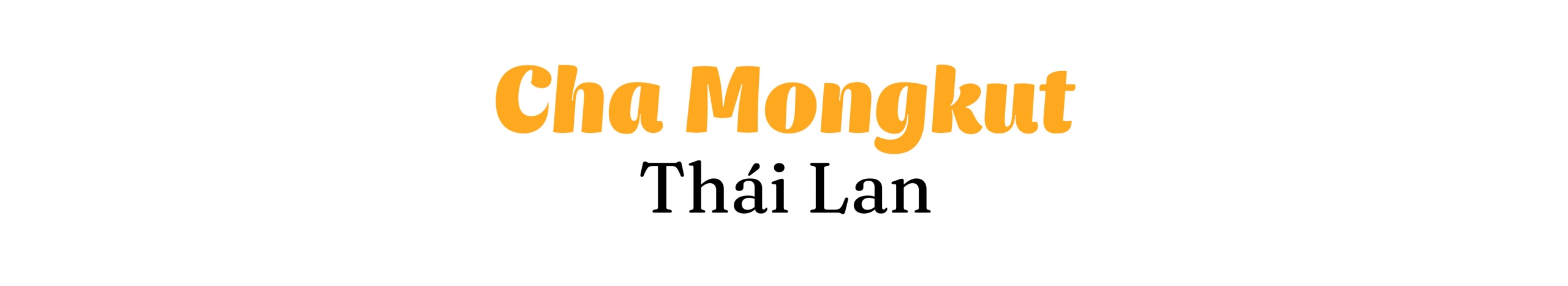 Bánh Cha Mongkut Thái Lan