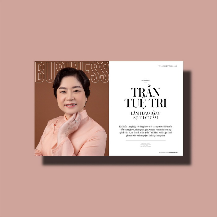 Tạp chí Nữ Doanh Nhân số 144 Trần Tuệ Tri Pharmacity