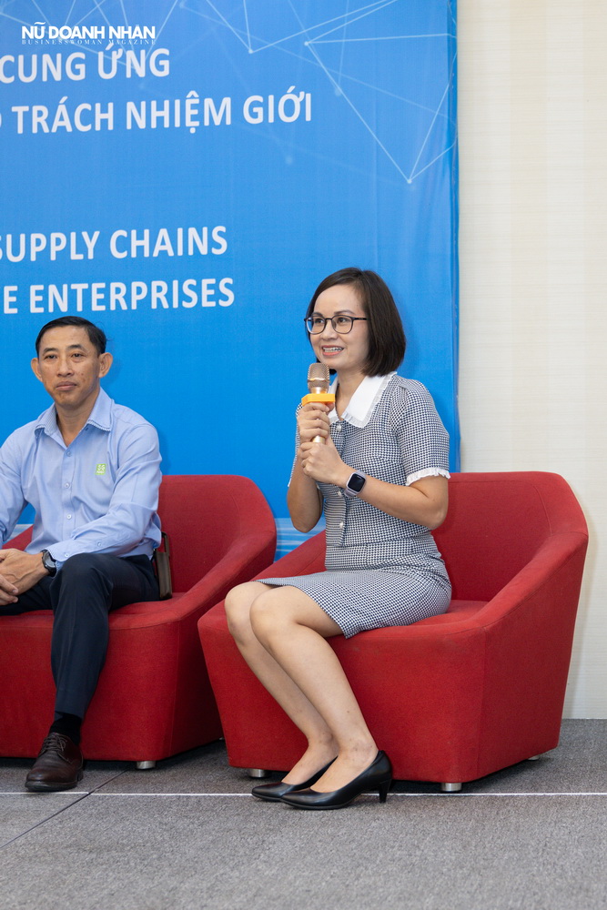 Bà Đặng Thị Mạnh, Quản lý mua hàng cấp cao P&G Việt Nam chia sẻ về những con số tích cực