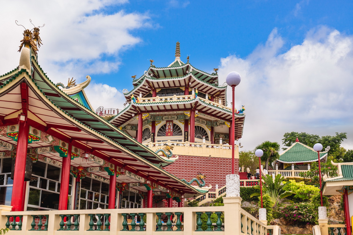 Ngôi đền Taoist mang đậm phong cách kiến trúc Trung Hoa