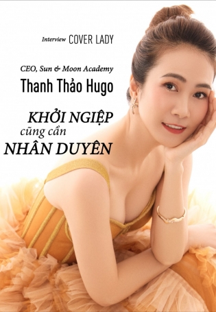nu doanh nhan MC Thanh Thao Hugo phong van