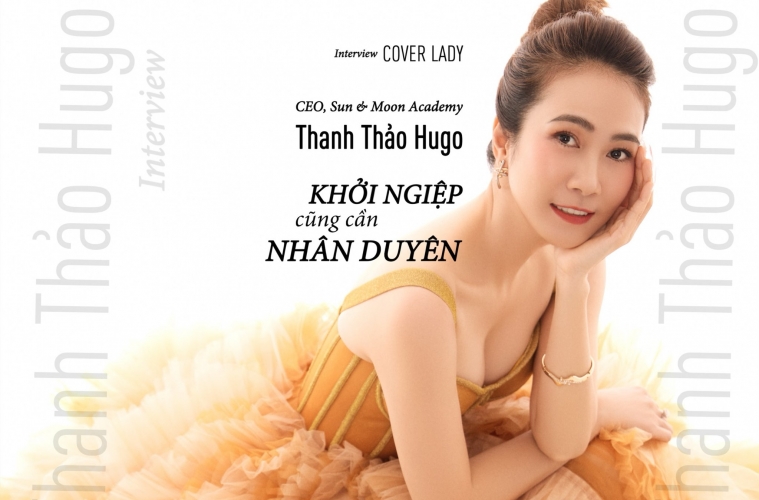 nu doanh nhan MC Thanh Thao Hugo phong van