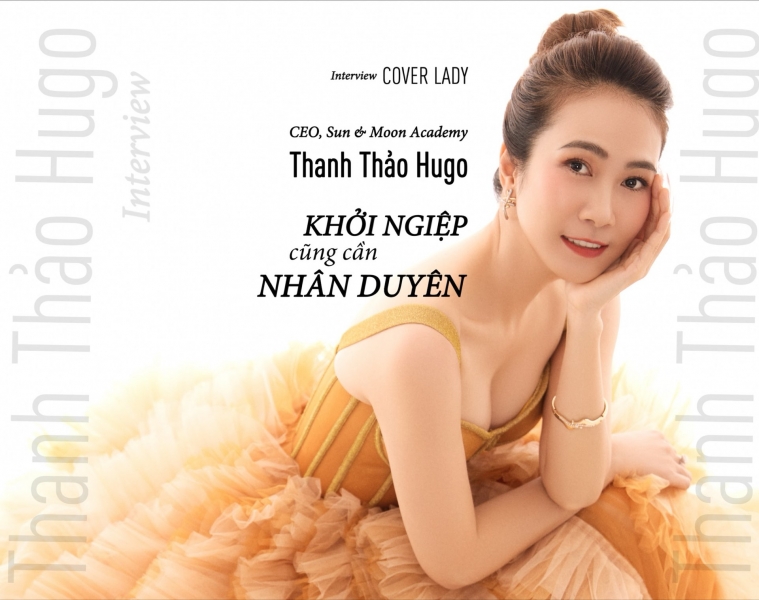 nu doanh nhan MC Thanh Thao Hugo phong van