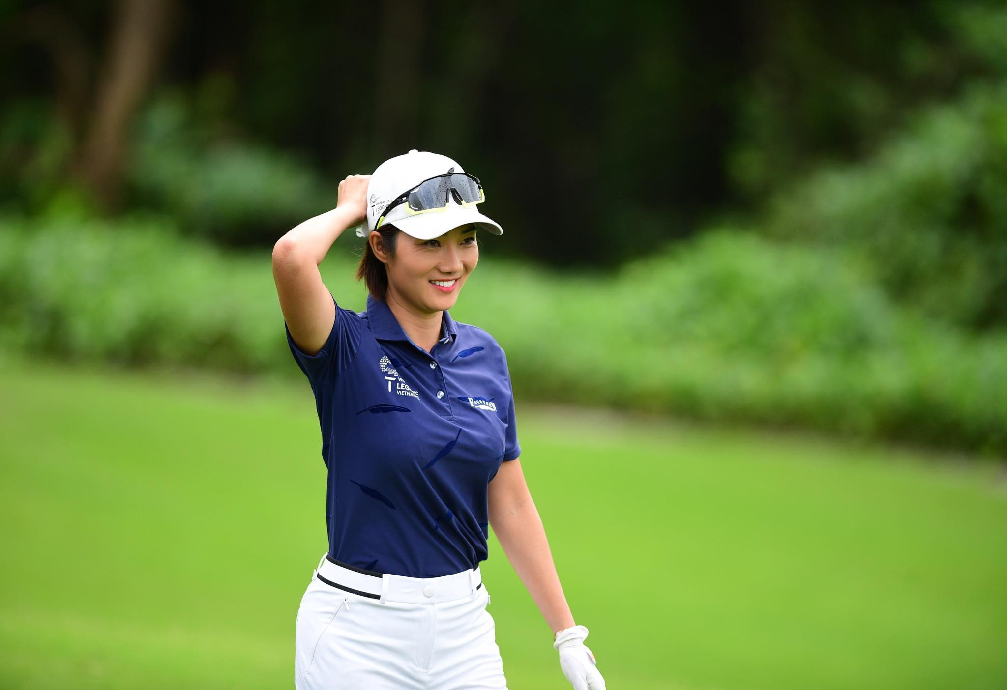 Golfer Nguyễn Gia Bảo always has a positive spirit when participating in the Legends Tour.