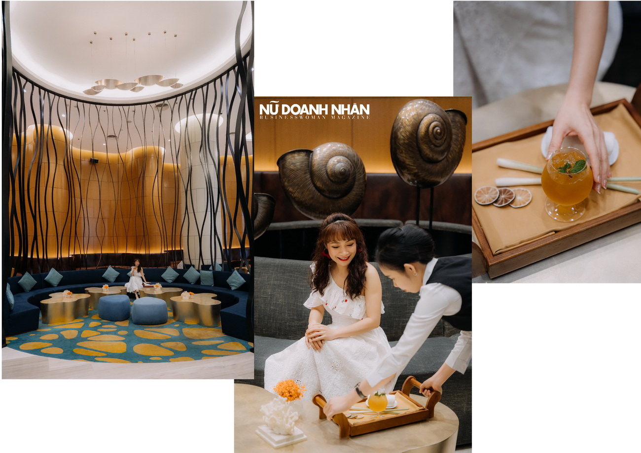 nữ doanh nhân Jenni Võ đi khu nghỉ dưỡng Wyndham Grand Phú Quốc