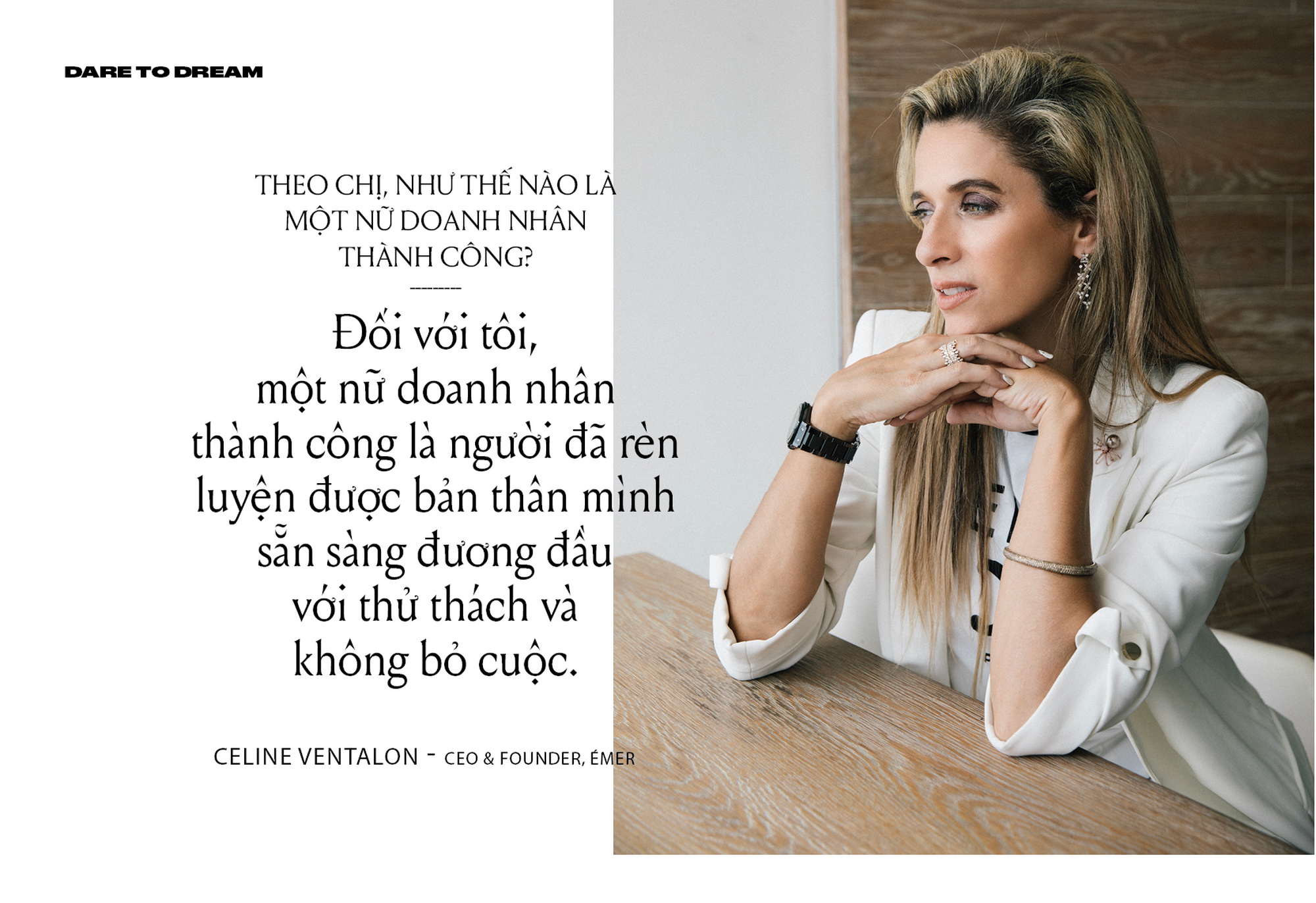 INTERVIEW CEO Founder Emer Celine Ventalon startup phong van nu doanh nhan khoi nghiep quan nguyet san