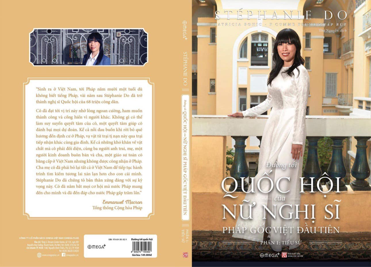 Cuốn sách "Đường tới Quốc hội của Nữ Nghị sĩ Pháp gốc Việt đầu tiên" của Stéphanie Đỗ