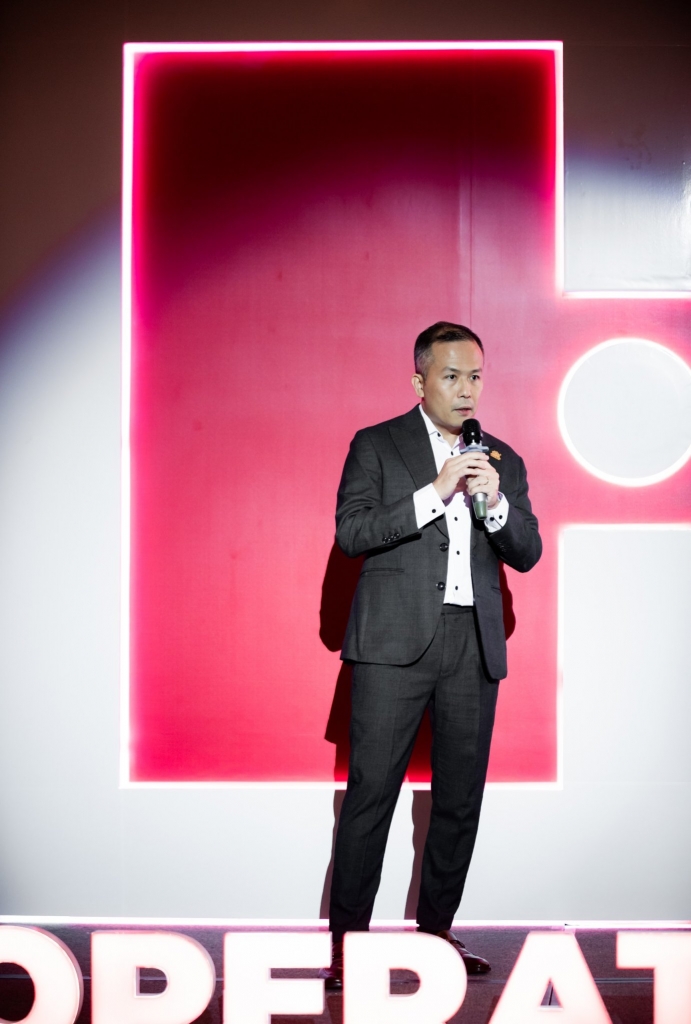 Ông Hoàng Nguyễn, CEO VinHMS tại sự kiện kỷ niệm 5 năm thành lập