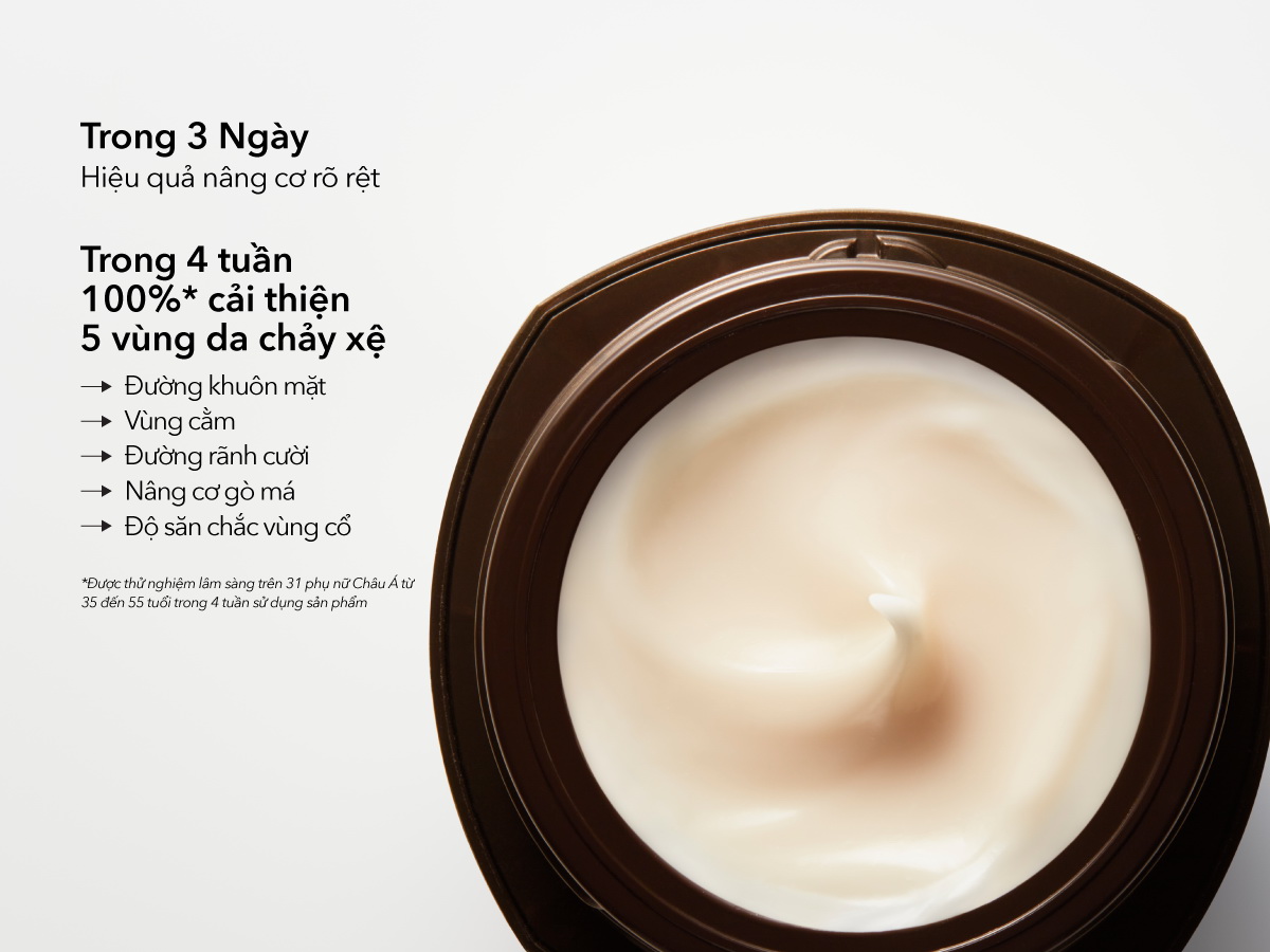 Kem dưỡng Total V-Firming Cream săn chắc da chống chảy xệ chống lão hóa của Elixir
