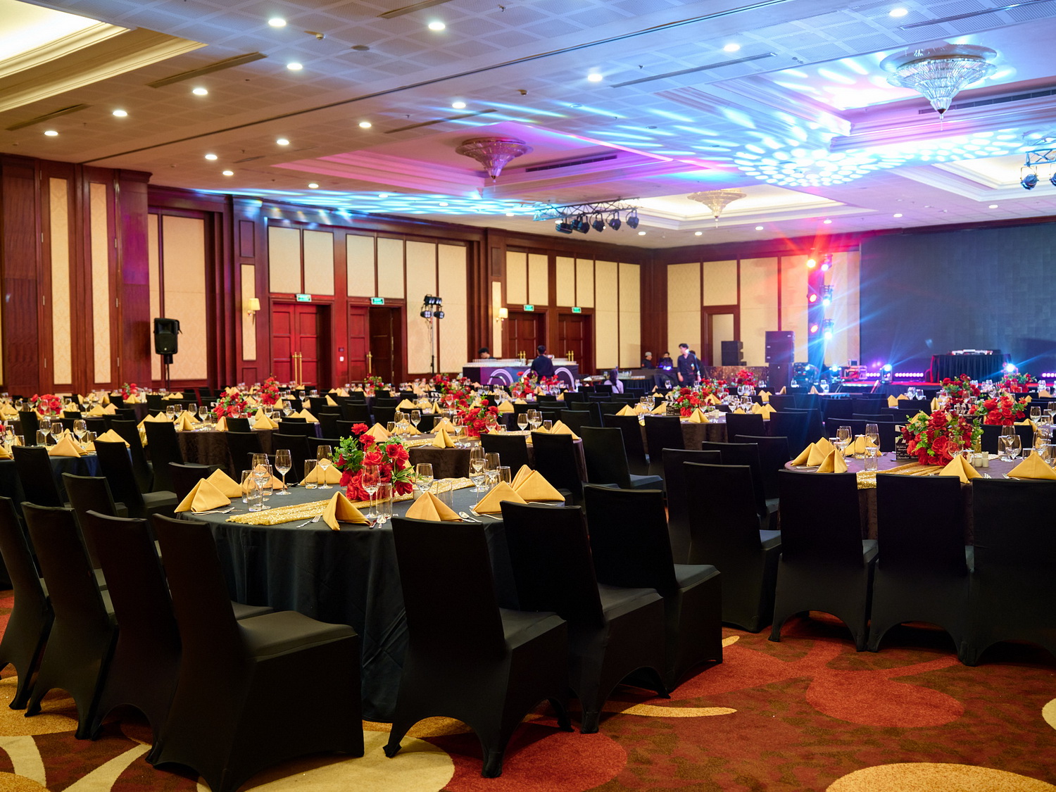 Không gian tiệc cưới tại Danang Marriott Resort & Spa