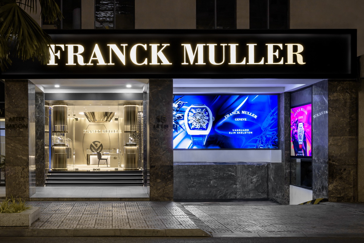 Franck Muller khai trương cửa hàng độc lập đầu tiên tại Việt Nam