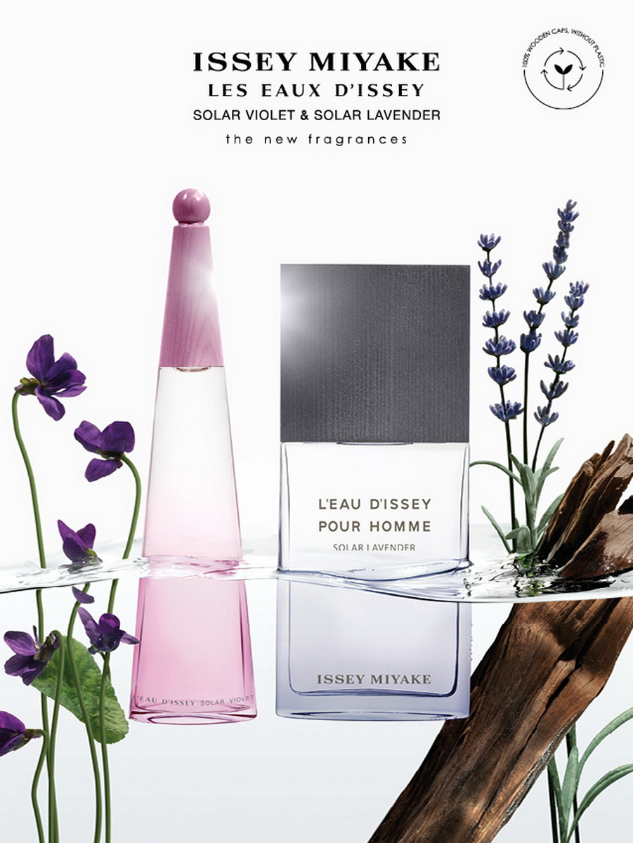 Issey Miyake ra mắt bộ đôi nước hoa mới: Solar Violet & Solar Lavender