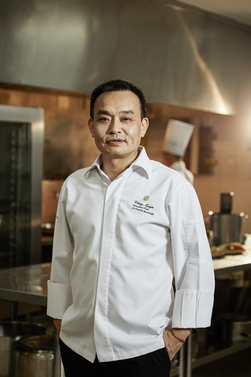 Chân dung Chef Nguyễn Công Chung - Tổng bếp trưởng kiêm Giám đốc phụ trách Ẩm thực Khách sạn Sheraton Hanoi