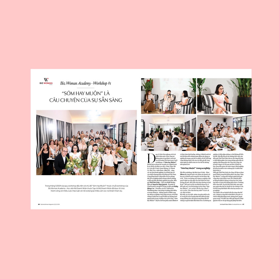 Tạp chí Nữ Doanh Nhân Business Woman Magazine