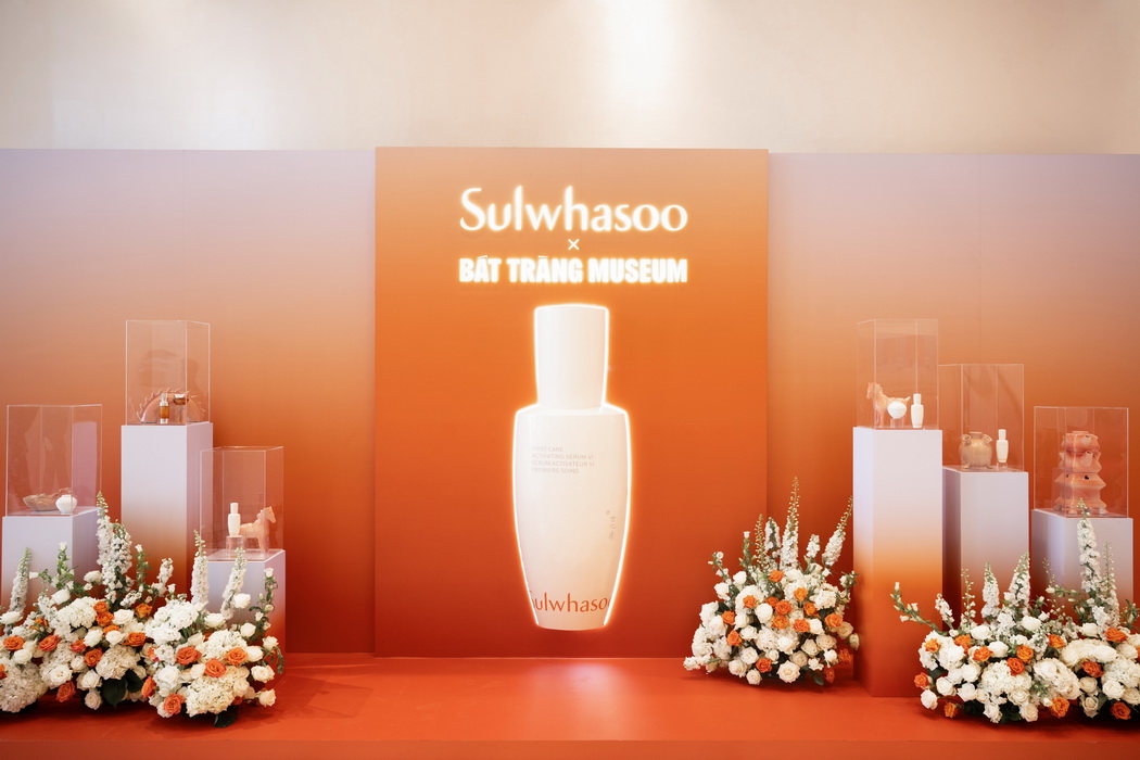 Gốm Sắc Xuân Thì Sulwhasoo Bát Tràng Museum tinh chất làm đẹp văn hóa phương Đông