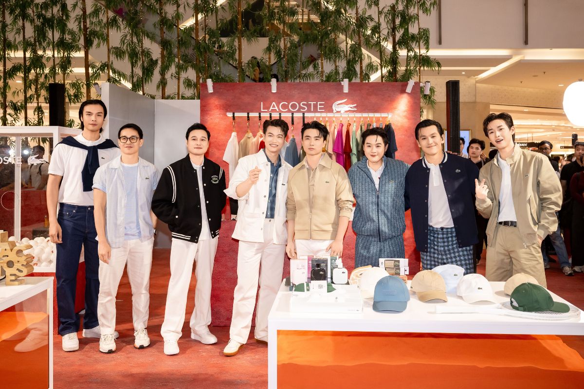 Lacoste chào đón sự xuất hiện của loạt nghệ sĩ và fashion icon nổi tiếng, yêu thích thời trang